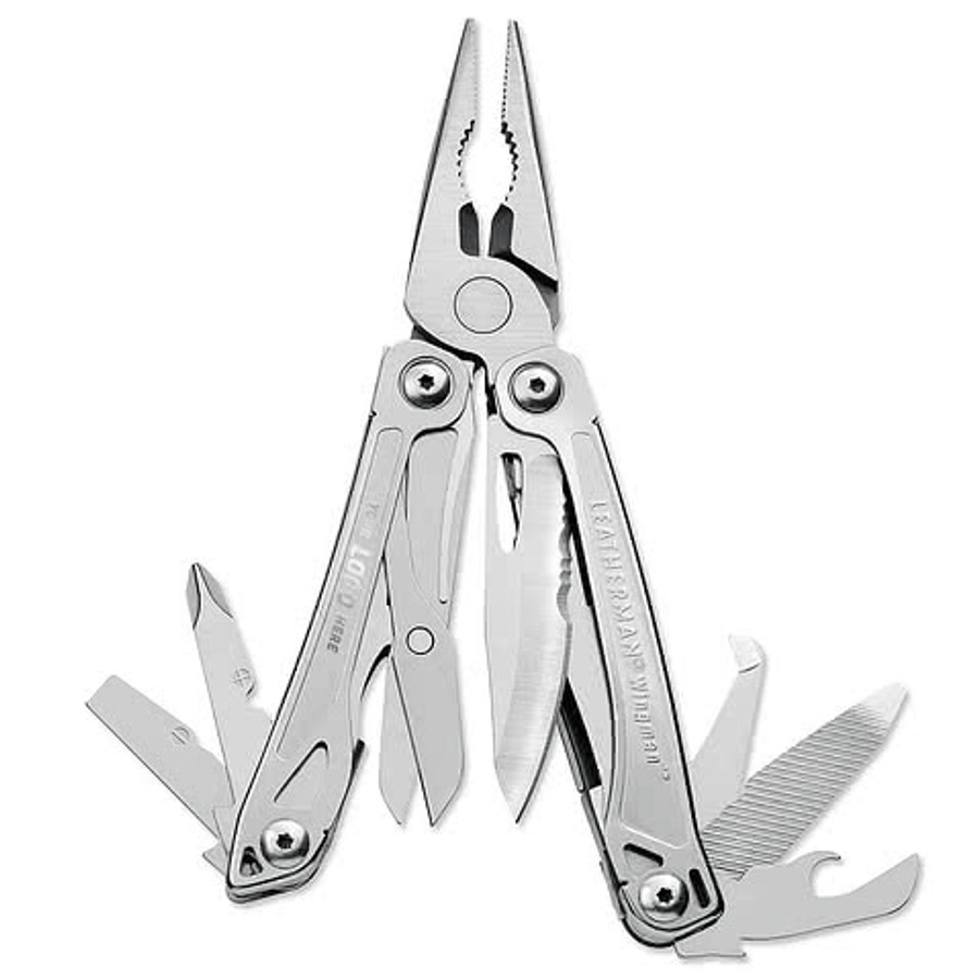 Leatherman Laser Engraved Wingman Multi-Tool in Silver