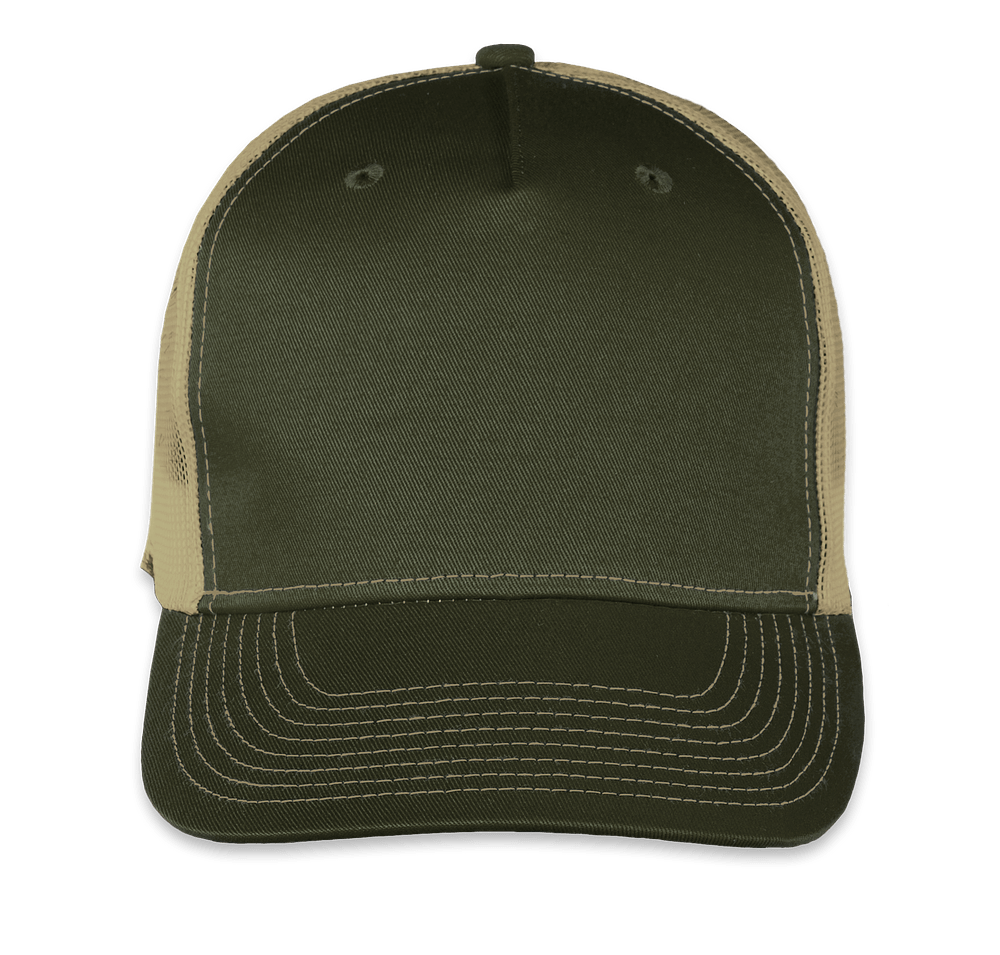 Port Authority Five-Panel Snapback Trucker Hat - Embroidered-default