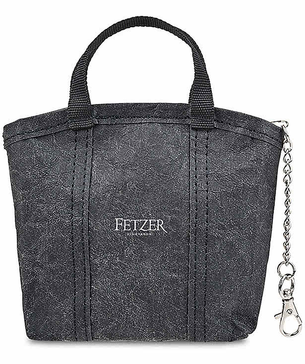 Out of The Woods Packable Shopper Tote Bag with Mini Bag Charm Pouch