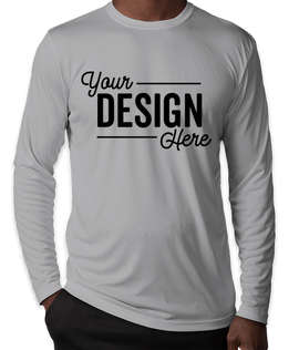 Sport-Tek Competitor Long Sleeve Performance Shirt - Color: Silver