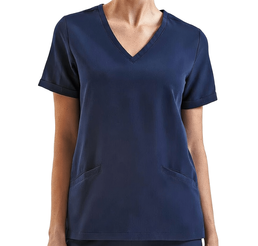 Onna Women’s Invincible Recycled Stretch V-Neck Scrub Top-default
