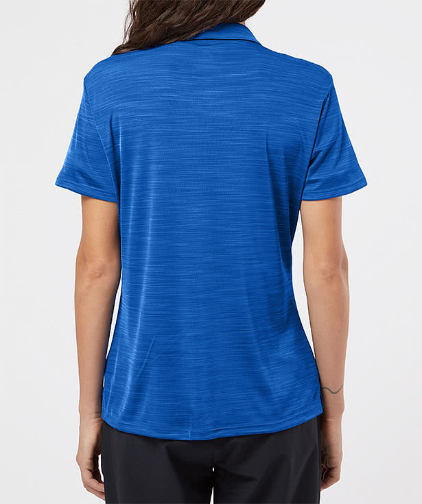Adidas Women's Melange Recycled UPF 50+ Performance Polo