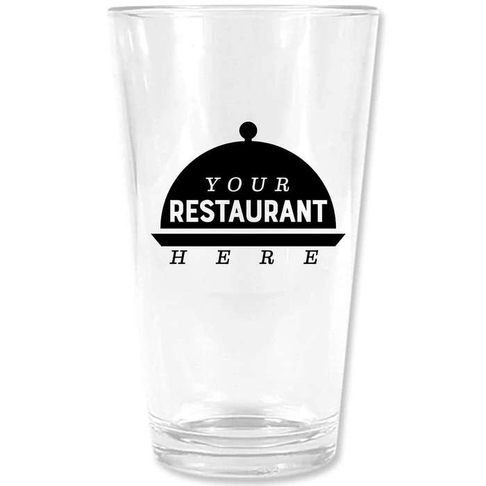 Engraved 16 Ounce Beer Can Pint Glass - No Minimums at K2 Awards