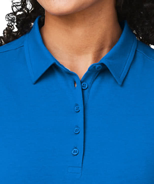 Devon & Jones Women's Raleigh Stretch UPF 50 Performance Polo - Embroidered