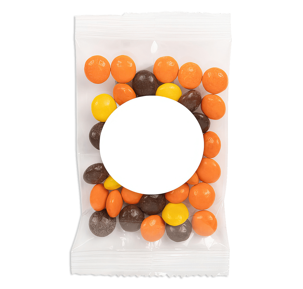 Full Color Reese's Pieces Promo Pack Candy Bag-default