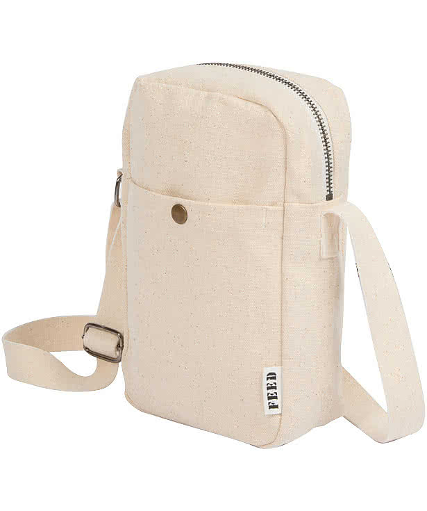 FEED Organic Cotton Crossbody Bag