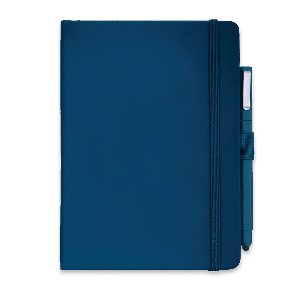 JournalBooks ® Full Color Vienna Hard Cover Notebook with Pen-default