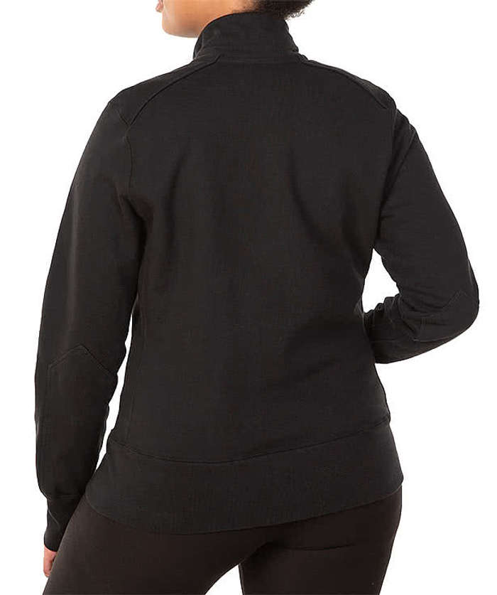 American Giant Women's USA-Made Cadet Collar Full Zip Sweatshirt