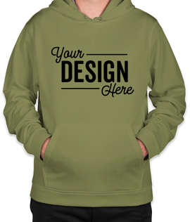Sport-Tek Performance Pullover Hoodie - Color: Olive Drab Green