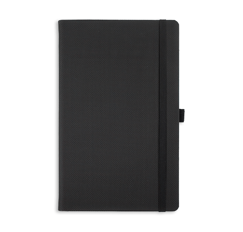 Castelli Debosed All Metal Medio Lined Hard Cover Notebook-default
