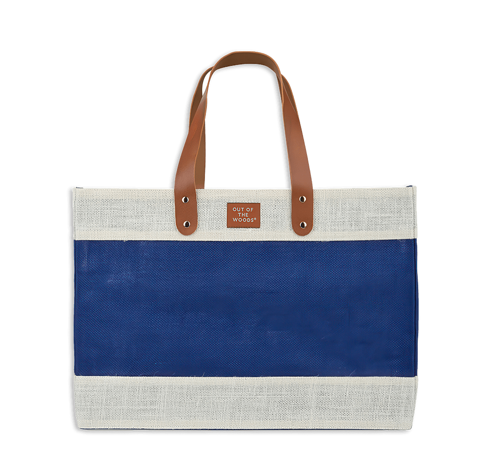 KEEPME Market Large Jute Tote Bag-default