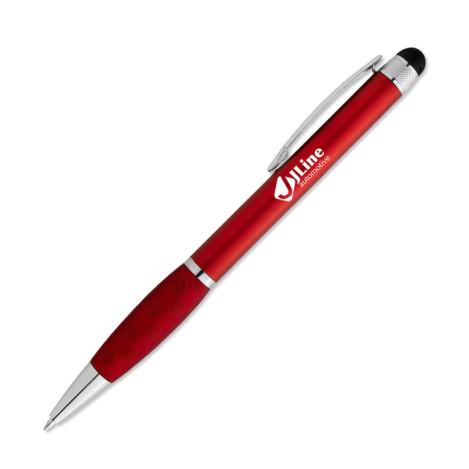 Crisscross Grip Stylus Pen (black ink)