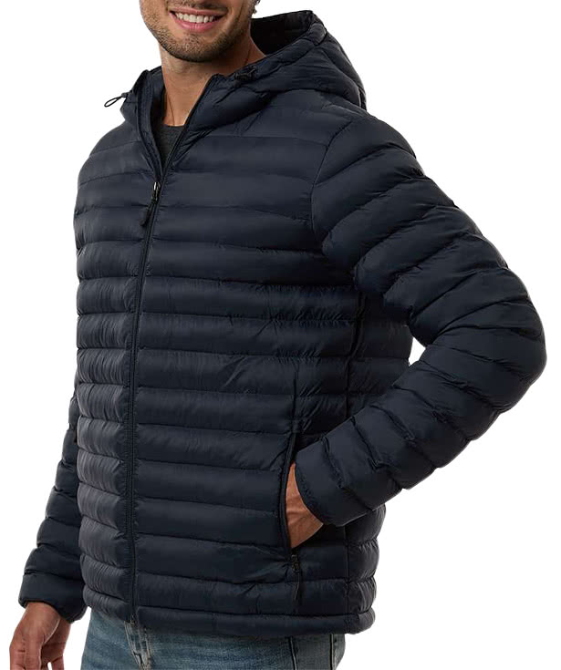 Weatherproof Lightweight Poly-filled Puffer Jacket