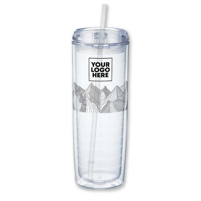 1 tumblers 20oz Straight Sublimatable Skinny Tumbler Case (24 Units) main image 1