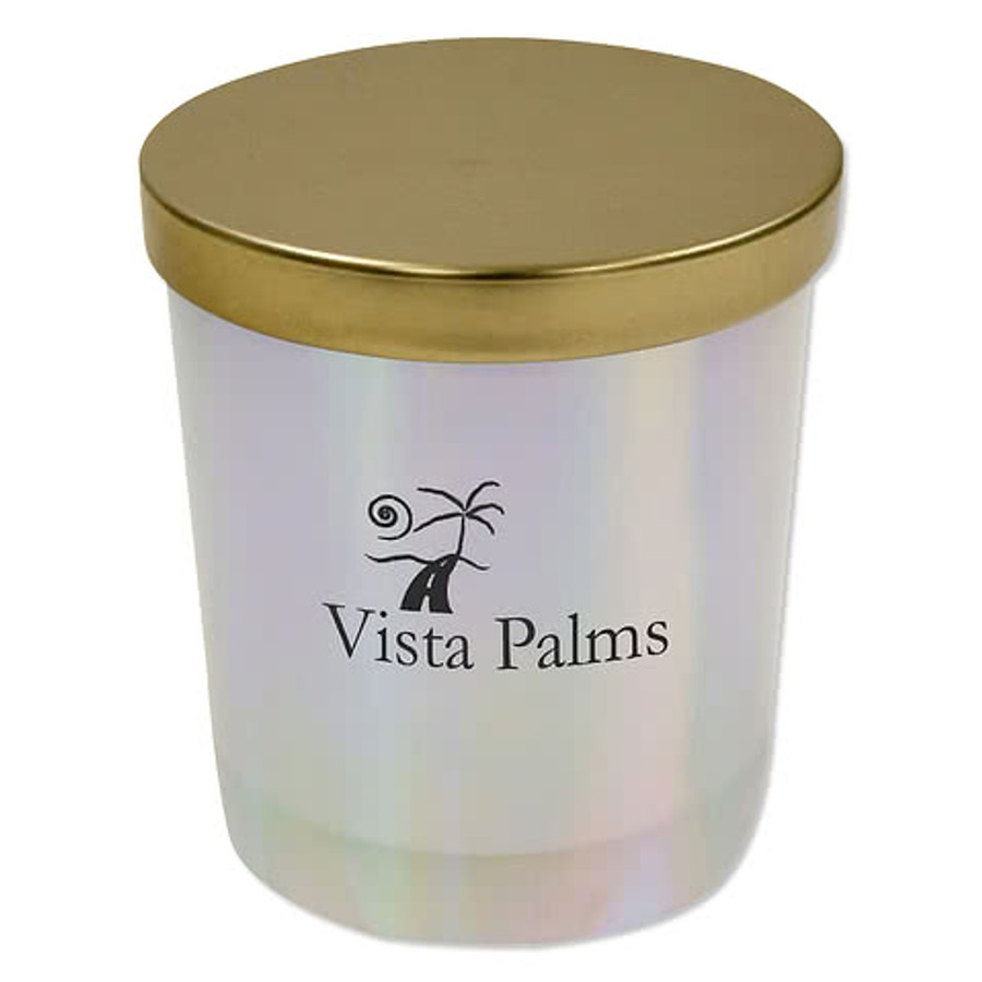 Atlas Vanilla Soy Candle in Iridescent Metallic Copper