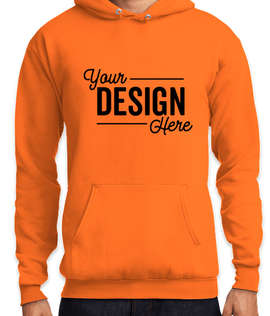 Port & Company Core Pullover Hoodie - Color: Neon Orange