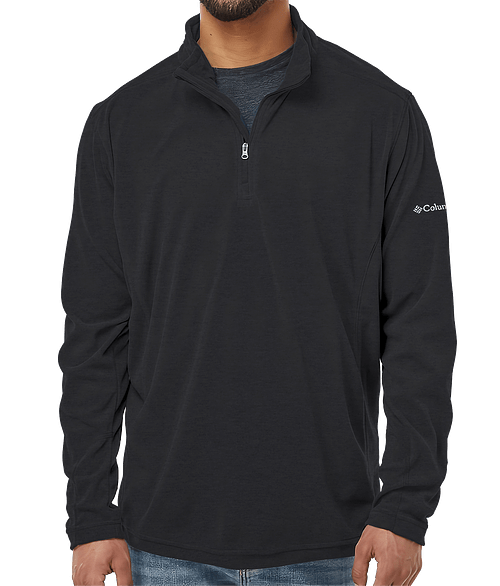 Columbia Klamath Range II Half Zip Fleece Pullover - Printed in Black