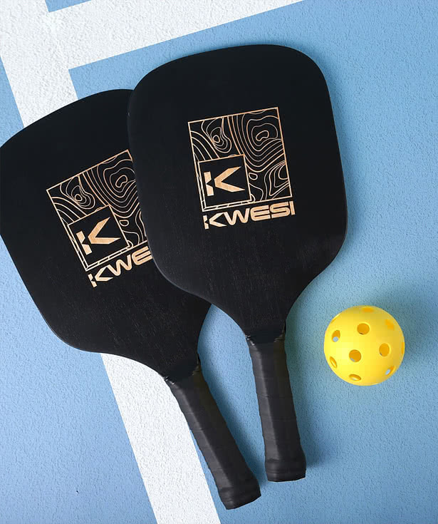 Laser Engraved Pick Up Pickleball Set