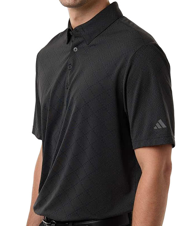 Adidas Ultimate365 Recycled Jacquard Performance Polo