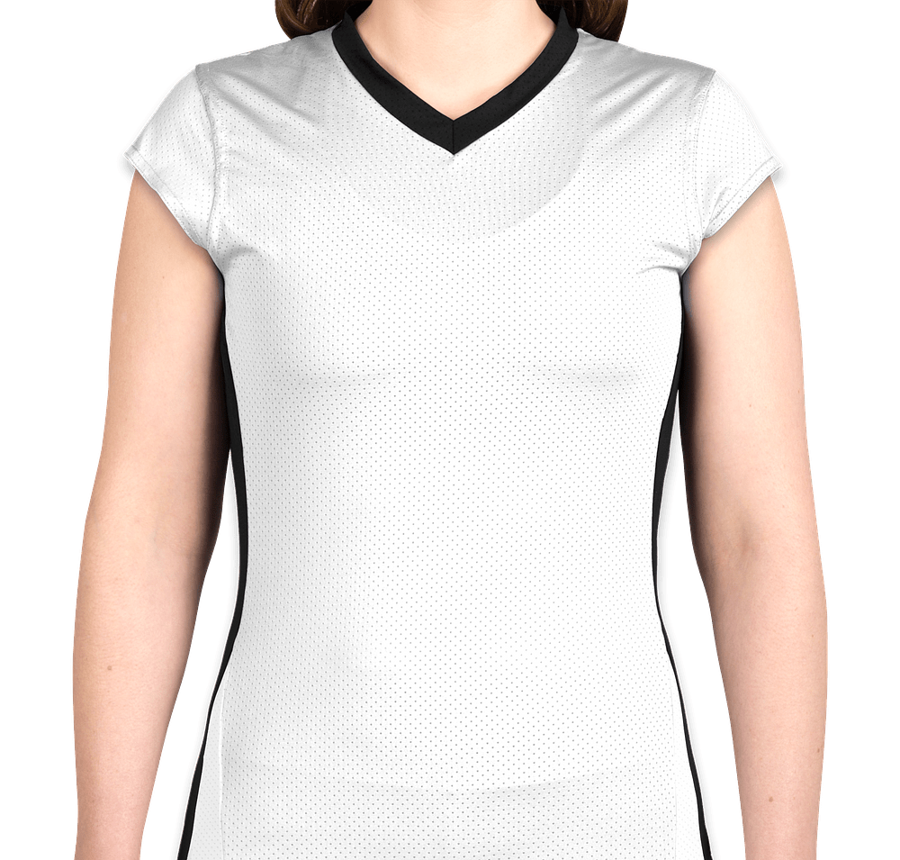 Augusta Juniors Colorblock Mesh Volleyball Shirt-default
