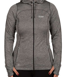 OGIO Endurance Women's Reflective Heather Performance Full Zip