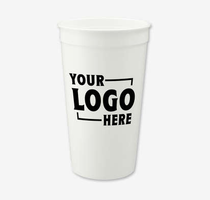 32 oz. Solid Color Stadium Cup-default