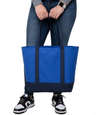 Port Authority Medium Poly Canvas Day Tote Bag