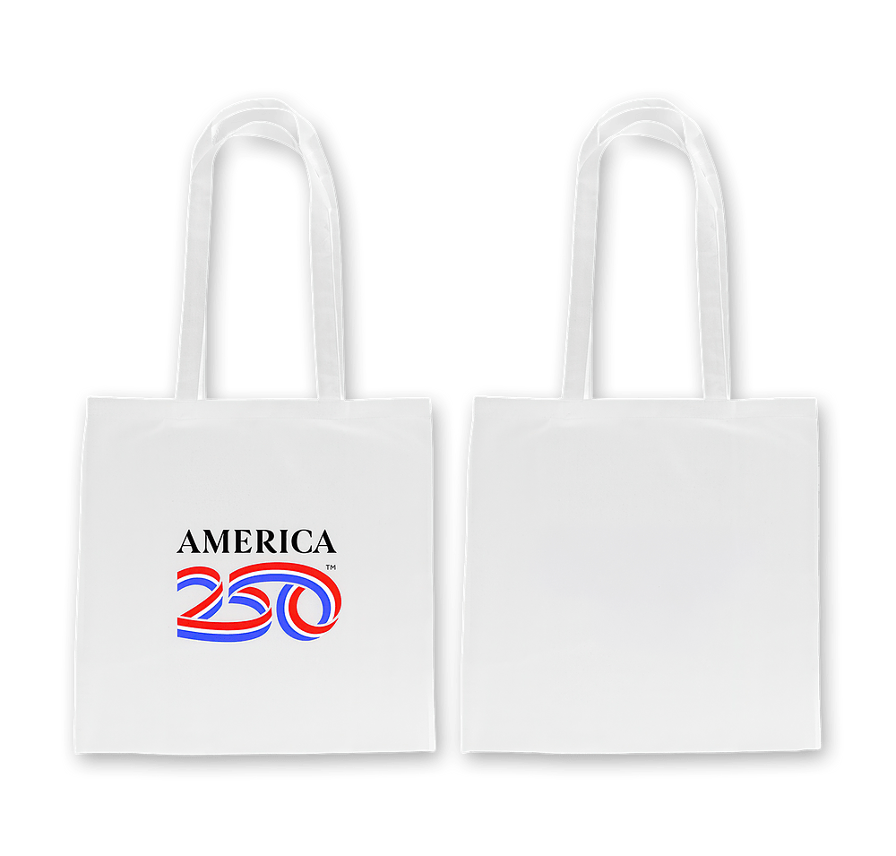 America250™ Lightweight 100% Cotton Tote Bag-default