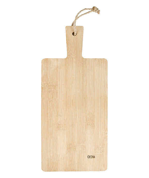 Laser Engraved Bamboo and Slate Charcuterie Cutting Board