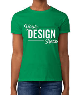 Gildan Ultra Cotton Women's T-shirt - Color: Irish Green