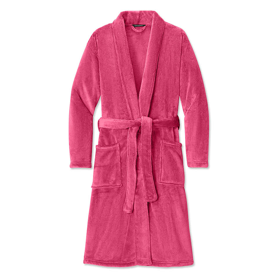 Port Authority Plush Microfleece Shawl Collar Robe