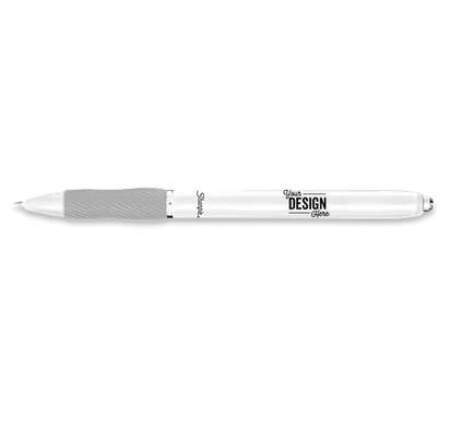 Sharpie S-Gel Pen (color ink) - White / Black ink