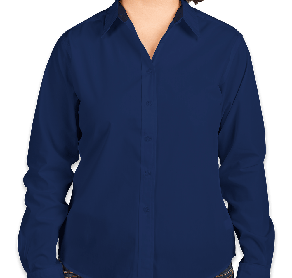 Port Authority Women's Long Sleeve Easy Care Shirt-default