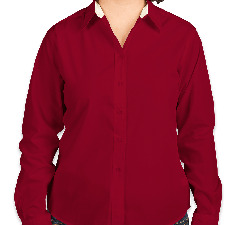 Port Authority Women's Long Sleeve Easy Care Shirt-default