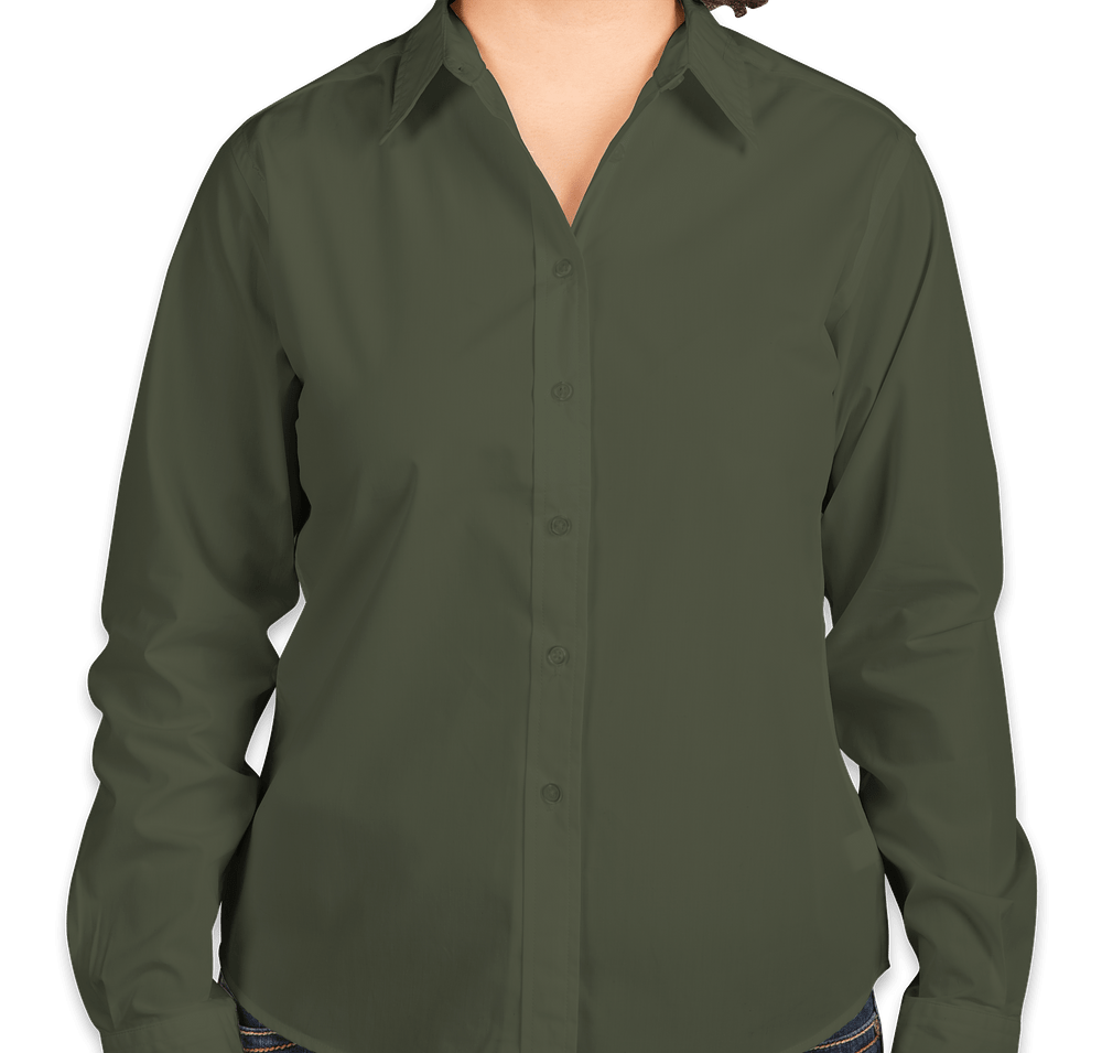 Port Authority Women's Long Sleeve Easy Care Shirt-default