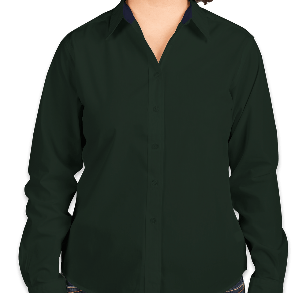 Port Authority Women's Long Sleeve Easy Care Shirt-default