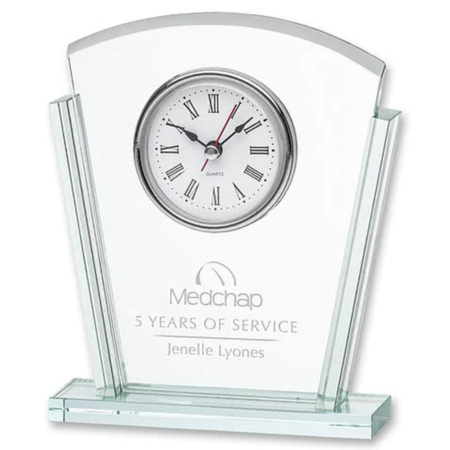 Camano Clock in Gold