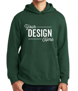 Port & Company Fan Favorite Pullover Hoodie - Color: Forest Green