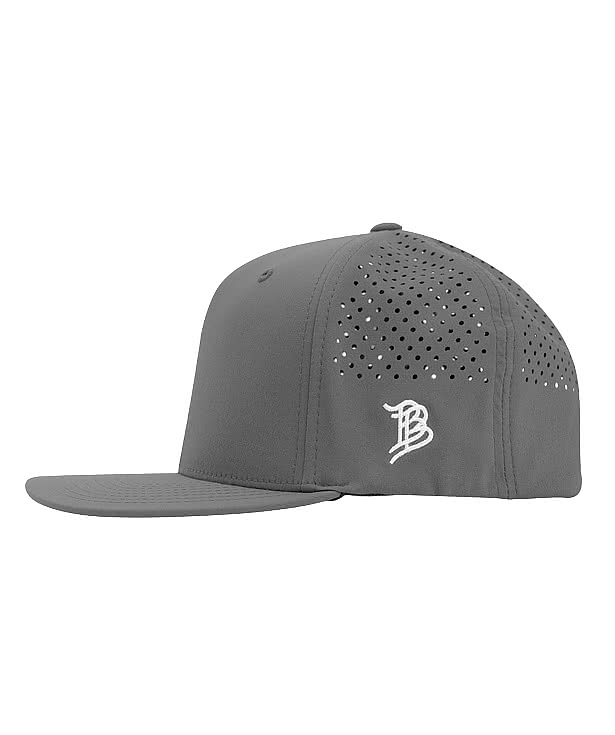 Branded Bills Bare Flat UPF 50+ Performance Baseball Hat