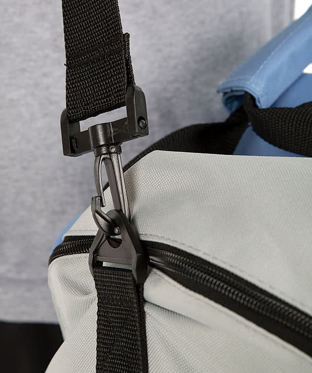 Port Authority Colorblock Gym Bag - Embroidered