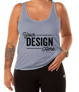 Alternative Apparel Women's Slinky Jersey Tank - Color: Stonewash Blue