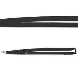 Breakaway Lanyard with Lobster Clip - Color: Black