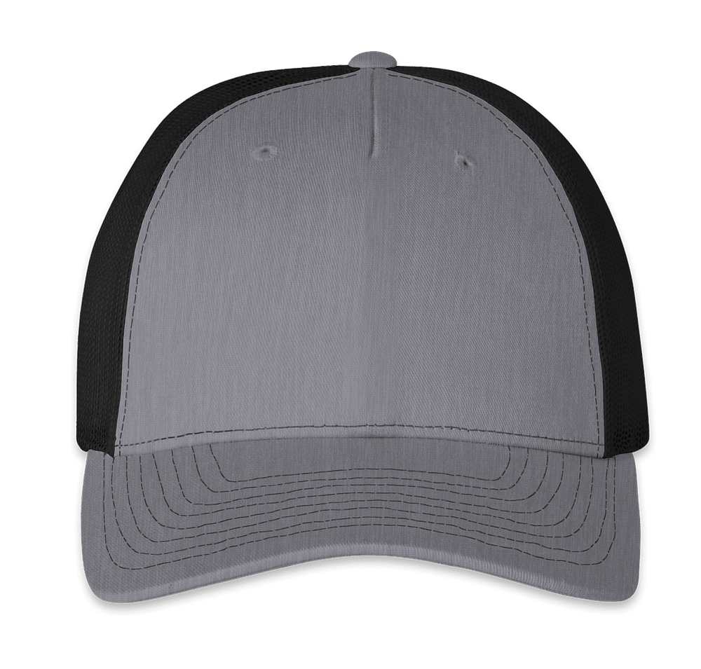 Richardson Five-Panel Snapback Trucker Hat - Embroidered-default