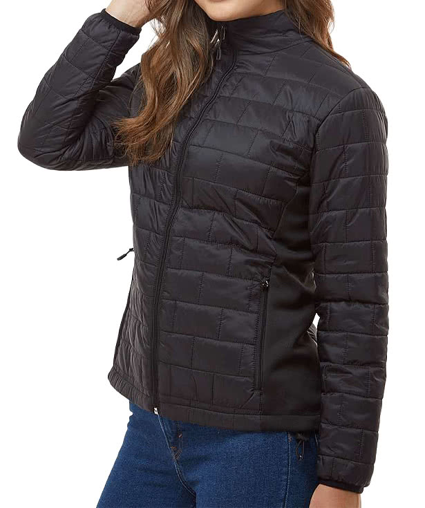Burnside Women's Quilted Stretch Puffer Jacket