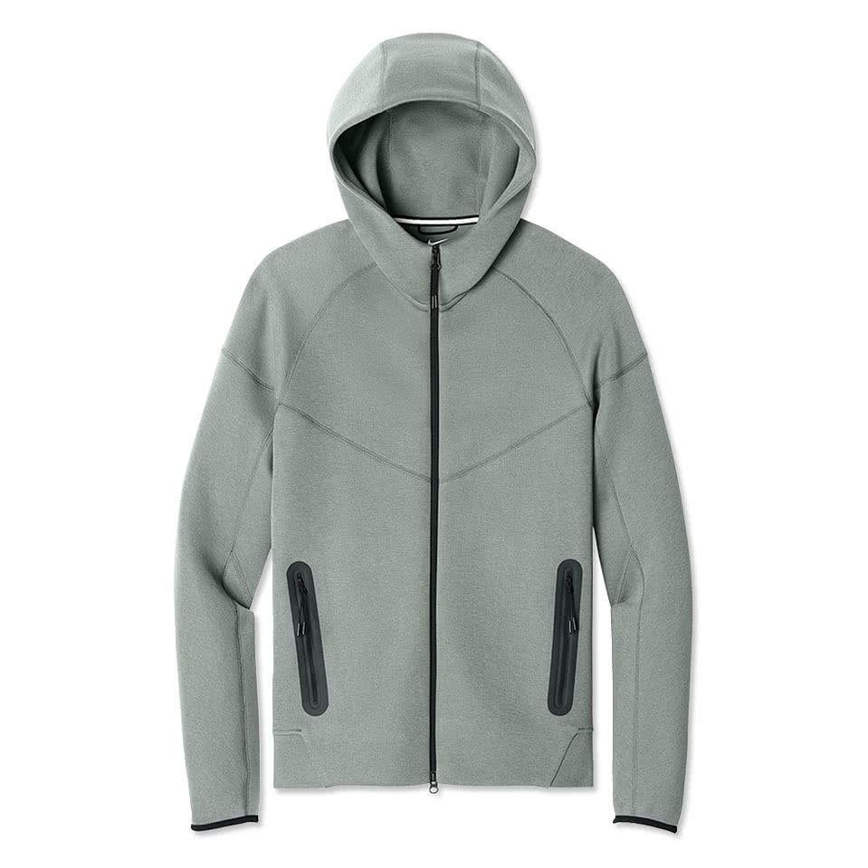 トップス archive 00s NIKE gray tech zip vest Y2K 00s Nike Tech Fleece Hoodie Grey Small – Clout Closet