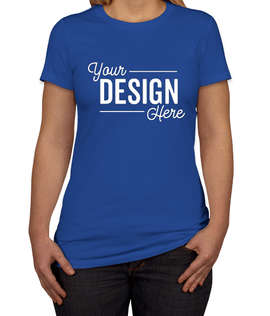 Canada - Bella + Canvas Women's Slim Fit Favorite T-shirt - Color: True Royal