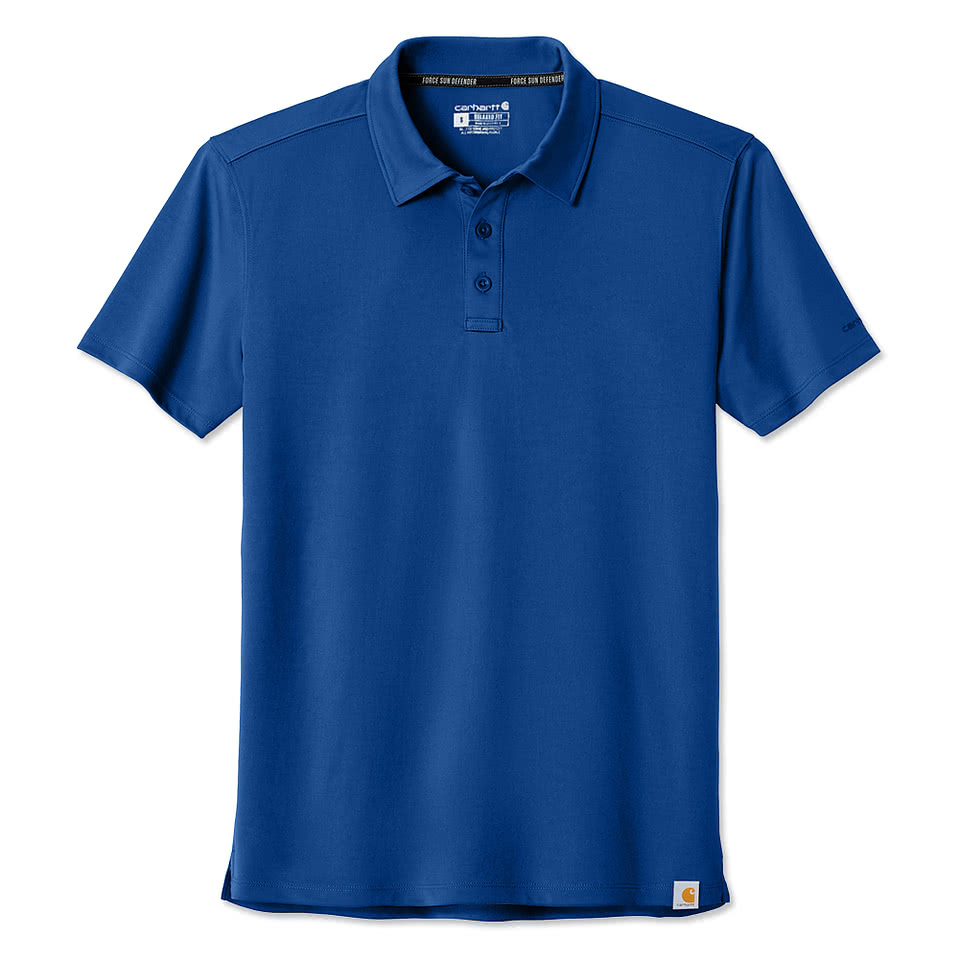 Carhartt Force Sun Defender UPF 50+ Performance Polo - Embroidered