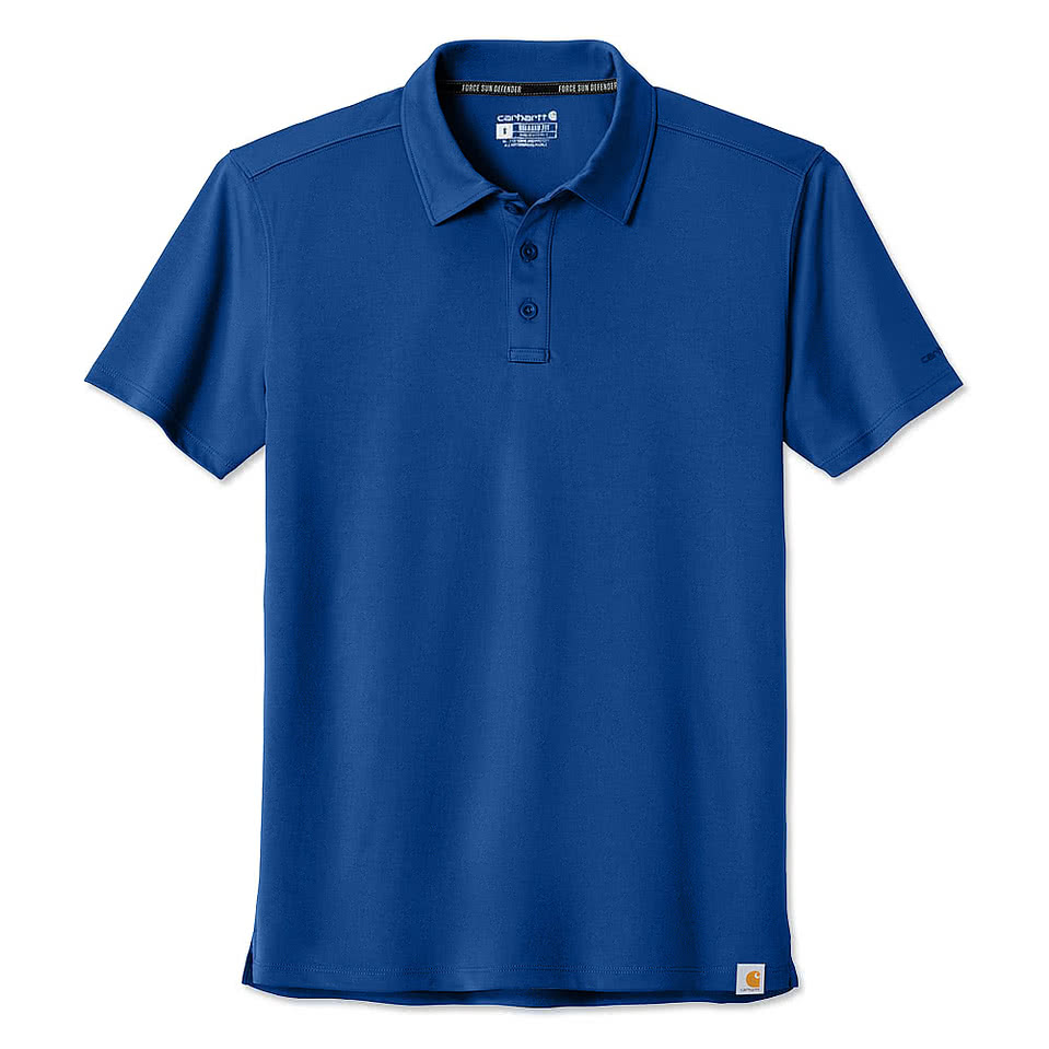 Carhartt Force Sun Defender UPF 50+ Performance Polo - Printed