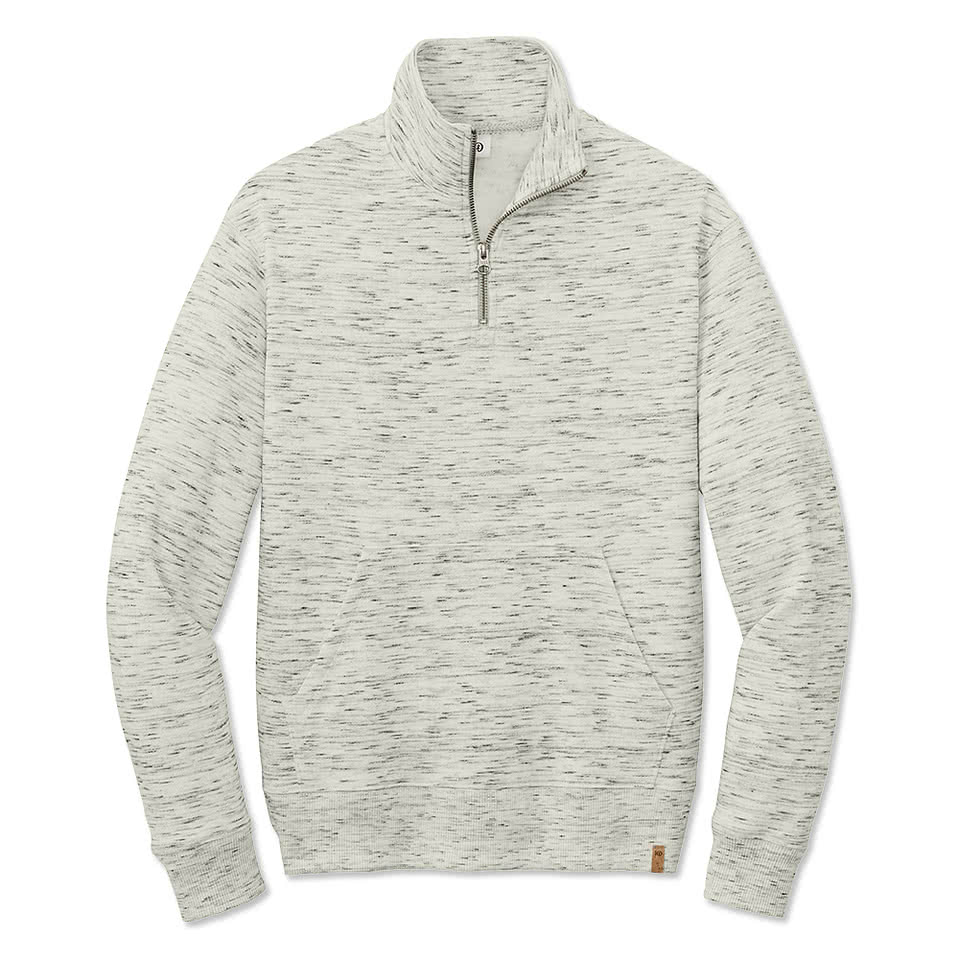 Tentree Women’s Space Dye Fleece Quarter Zip Sweatshirt