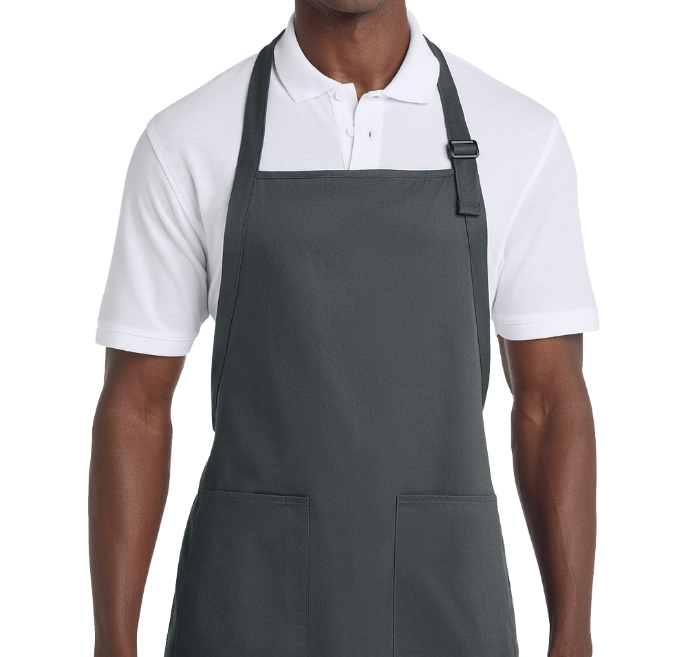 Port Authority Cotton Twill Two-Pocket Full Length Apron-default